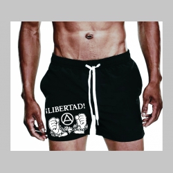 Libertad! - plavky s mot&iacute;vom - plavkov&eacute; p&aacute;nske kraťasy s pohodlnou gumou v p&aacute;se a &scaron;n&uacute;rkou na dotiahnutie vhodn&eacute; aj ako klasick&eacute; kraťasy na voľn&yacute; čas